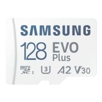 Samsung Carte mmoire microSD  EVO Plus 2021  avec adaptateur SD 128 GB