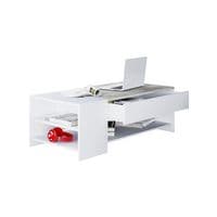 VCM MORGENTHALER GMBH table basse »Tindus« 100 cm, piètement plein
