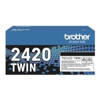 Brother Paquet de deux toners  TN-2420 