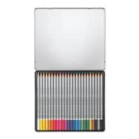 STAEDTLER Lot de 24 crayons de couleur  karat aquarell 