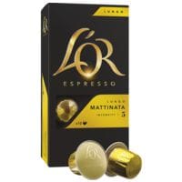 DOUWE EGBERTS Paquet de 10 capsules espresso  L'or Mattinata 