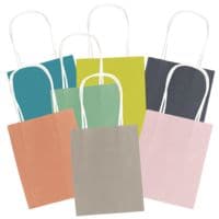 folia Paquet de 7 sacs en papier  TREND  taille M - 7 couleurs