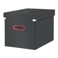 LEITZ Bote de rangement et de transport  Click & Store Cosy Cube  grande / cubique