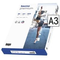Papier imprimante multifonction A3 Inapa tecno Premium - 500 feuilles au total