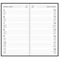 Aurora Lot de 10 agendas de poche  Timeplan 23M  2026 A6