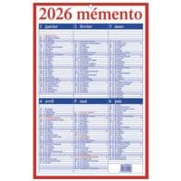 Aurora Calendrier mural  Memento 10  2026 franais