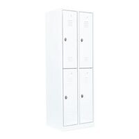 Lllmann Armoire vestiaire, 2x2, acier