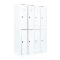 Lllmann Armoire vestiaire, 4x2, acier