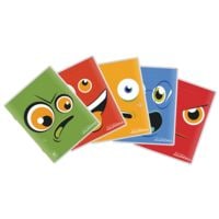 30x Aurora cahier d’cole Splendid Gesichter  carreaux 10 x 10 mm, sans bordure, 24 feuille(s)