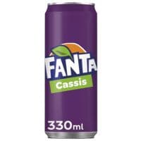 Fanta Paquet de 24 boissons rafrachissantes  Cassis  330 ml