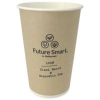 Paquet de 100 gobelets carton  Future Smart  180 ml