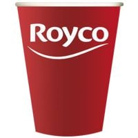ROYCO Paquet de 1000 gobelets carton  Minute Soup  200 ml