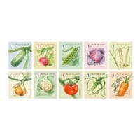 bpost Paquet de 50 timbres « Visiteurs du jardin », tarif 1 : national non prior
