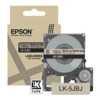 Epson Ruban pour titreuse  LK-5WBJ  18 mm