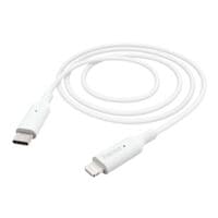 Hama Câble de charge USB-C sur Lightning 1 m blanc
