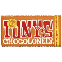 Tony's Chocolonely Tablette de chocolat  Caramel Sel de mer  180 g