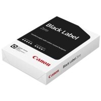 Papier imprimante A4 Canon Black Label Zero - 500 feuilles au total, 80g/m