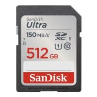 SanDisk Carte mmoire SDXC  Ultra 512 GB - 150 MB/s 