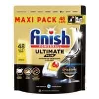 finish Paquet de 48 capsules lave-vaisselle  Powerball Ultimate Plus All in 1 Citrus 