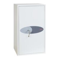Phoenix Armoire de scurit  Fortress SS1184K  74 L blanc niveau 2 livraison au pas de porte