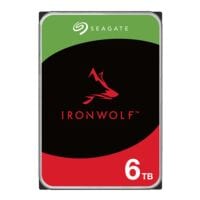 Seagate IronWolf 6 TB, disque dur interne HDD avec NAS, 8,9 cm (3,5 pouces)