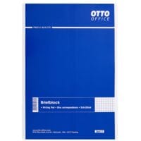 OTTO Office bloc de correspondance, A5,  carreaux, 50 feuille(s)