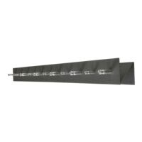 SZ Metall Barre porte-manteaux   Design 12  11 crochets disposition droite