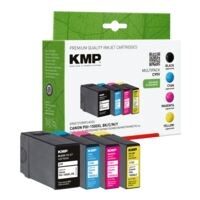 KMP Lot de cartouches d'encre quivalent Canon  PGI-1500XL BK/C/M/Y 