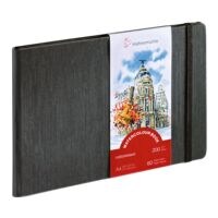 Hahnemhle Carnet d'aquarelle  couverture rigide  Watercolour Book  A4 paysage 30 feuilles