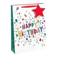 Clairefontaine Paquet de 6 pochettes cadeaux L  Happy Birthday 