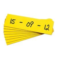 EICHNER 2x paquet de 100 tiquettes magntiques de stockage 40 x 75 mm