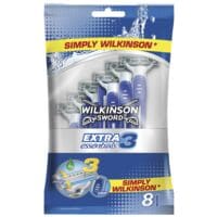 Wilkinson Sword Paquet de 8 rasoirs jetables  Extra 3 Essentials 