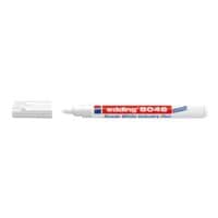 edding Marqueur spcial Ready White Industrial Pen 8046 - pointe ogive, Epaisseur de trait 1  - 3 mm