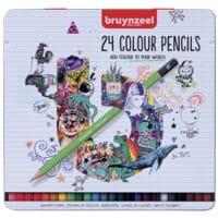 Bruynzeel Paquet de 24 crayons de couleur