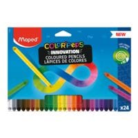 Maped Color peps Infinity x24 crayons de couleur auto-afftant sans gaine en bois