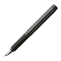 Faber-Castell Essentio Black Carbon stylo-plume Epaisseur de trait M plume en acier inoxydable