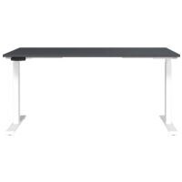 Germania bureau r�glable en hauteur (�lectrique) �Jet� 160 cm, pi�tement en T