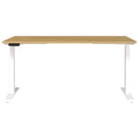 Germania bureau rglable en hauteur (lectrique) Jet 160 cm, pitement en T