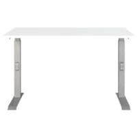 Germania bureau rglable en hauteur (manuel) Downey 120 cm, pitement en T
