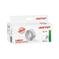 METO 6x 1000 tiquettes pour tiqueteuses de prix - dtachables (26 x 16 mm)