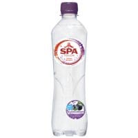 SPA 6x eau aromatise  SPA touch Blackcurrant  ptillante 500ml
