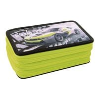 EBERHARD FABER Trousse d'école de 36 pièces « Triple Decker Race car » garnie