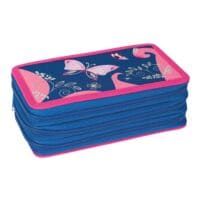 EBERHARD FABER Trousse d'écolier « Triple Decker Schmetterling » remplie de 36 pièces