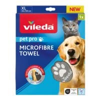 Vileda Serviette en microfibre XL pour animaux domestiques  Pet Pro 