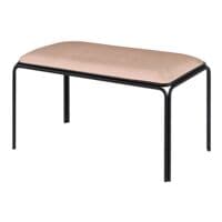 meet Lot de 2 bancs  meet Bistro  assise velours