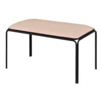 meet Lot de 2 bancs  meet Bistro  assise en similicuir