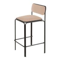 meet Lot de 2 tabourets de bar « meet Bistro » assise en similicuir meet Lot de 2 tabourets de bar « meet Bistro » assise en similicuir