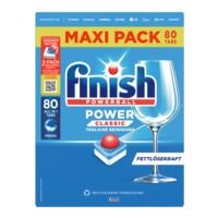 finish Maxi paquet de tablettes lave-vaisselle  Power Classic  80 pices