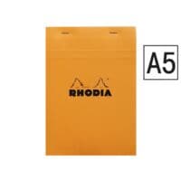 RHODIA bloc-notes N16 A5  carreaux 5 x 5 mm