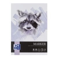 Oxford Bloc marqueurs Art A4, 15 feuilles